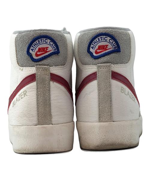 NIKE（ナイキ）NIKE (ナイキ) ブレーザー ミッド ホワイト×レッド サイズ:27cmの古着・服飾アイテム