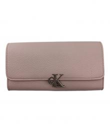 Calvin Klein（カルバンクライン）の古着「長財布」｜ピンク