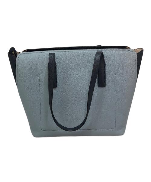 Kate Spade（ケイトスペード）Kate Spade (ケイトスペード) トートバッグ ブルー×ネイビーの古着・服飾アイテム