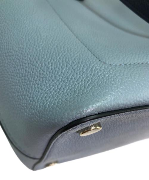 Kate Spade（ケイトスペード）Kate Spade (ケイトスペード) トートバッグ ブルー×ネイビーの古着・服飾アイテム