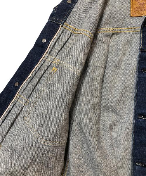 LEVI'S（リーバイス）LEVI'S (リーバイス) ノーカラーデニムジャケット インディゴ サイズ:38の古着・服飾アイテム