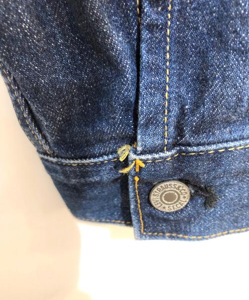 LEVI'S（リーバイス）LEVI'S (リーバイス) ノーカラーデニムジャケット インディゴ サイズ:38の古着・服飾アイテム