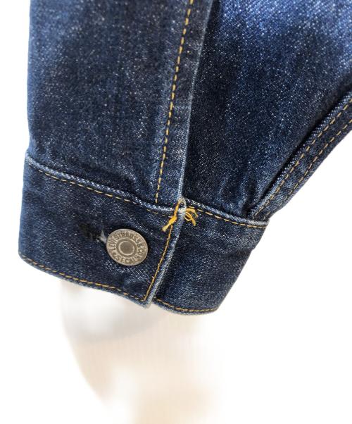 LEVI'S（リーバイス）LEVI'S (リーバイス) ノーカラーデニムジャケット インディゴ サイズ:38の古着・服飾アイテム