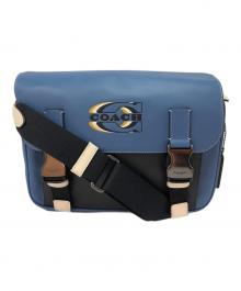COACH（コーチ）の古着「ショルダーバッグ」｜ブルー×ブラック