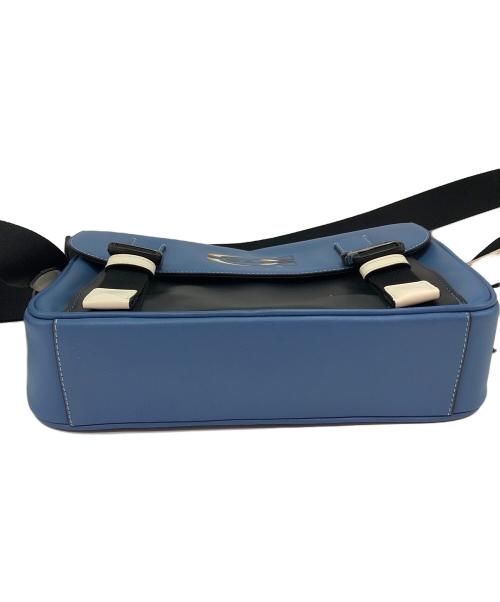 COACH（コーチ）COACH (コーチ) ショルダーバッグ ブルー×ブラックの古着・服飾アイテム