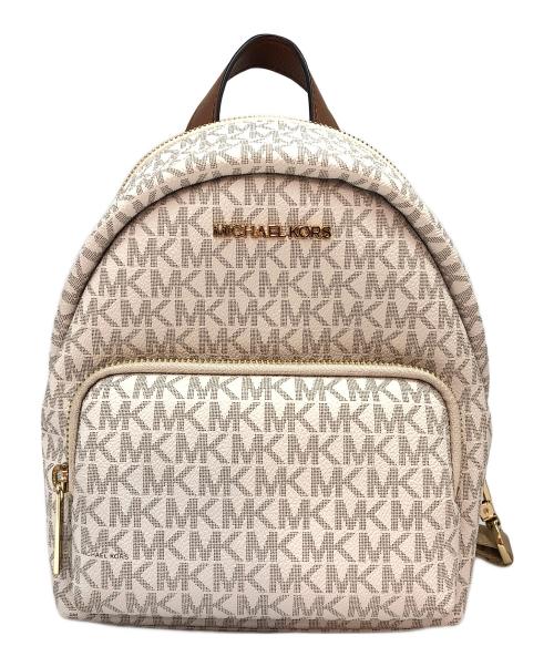 MICHAEL KORS（マイケル・コース）MICHAEL KORS (マイケルコース) リュック ベージュの古着・服飾アイテム