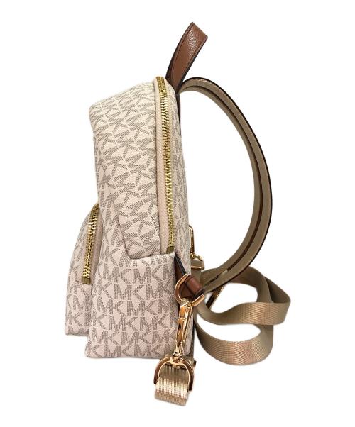MICHAEL KORS（マイケル・コース）MICHAEL KORS (マイケルコース) リュック ベージュの古着・服飾アイテム