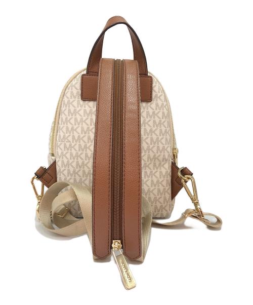 MICHAEL KORS（マイケル・コース）MICHAEL KORS (マイケルコース) リュック ベージュの古着・服飾アイテム