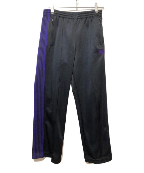 Needles（ニードルズ）Needles (ニードルズ) トラックパンツ ブラック×パープル サイズ:Sの古着・服飾アイテム