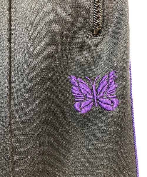 Needles（ニードルズ）Needles (ニードルズ) トラックパンツ ブラック×パープル サイズ:Sの古着・服飾アイテム