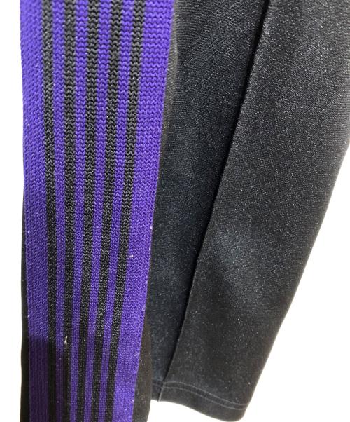 Needles（ニードルズ）Needles (ニードルズ) トラックパンツ ブラック×パープル サイズ:Sの古着・服飾アイテム