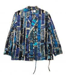 AiE（エーアイイー）の古着「ジャケット」｜ブルー×ホワイト