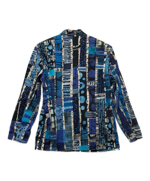 AiE（エーアイイー）AiE (エーアイイー) ジャケット ブルー×ホワイト サイズ:Mの古着・服飾アイテム