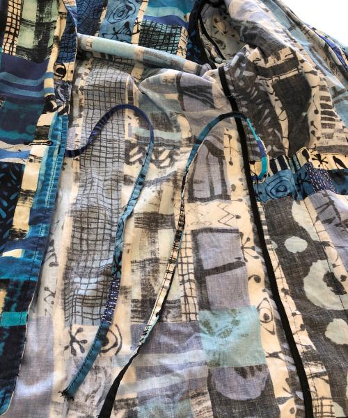 AiE（エーアイイー）AiE (エーアイイー) ジャケット ブルー×ホワイト サイズ:Mの古着・服飾アイテム