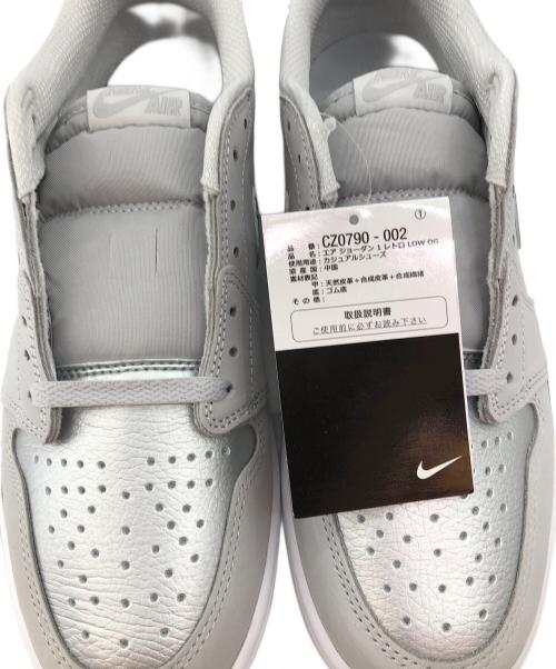 NIKE（ナイキ）NIKE (ナイキ) Air Jordan 1 Retro Low グレー サイズ:27 未使用品の古着・服飾アイテム