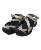 KEENキーン）の古着「ストラップサンダル」｜ブラック×カーキ