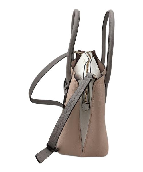 Kate Spade（ケイトスペード）Kate Spade (ケイトスペード) 2WAYショルダーバッグ ベージュの古着・服飾アイテム