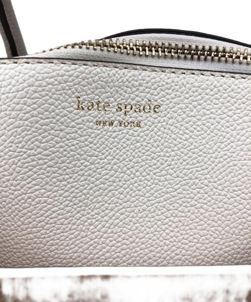 Kate Spade（ケイトスペード）Kate Spade (ケイトスペード) 2WAYショルダーバッグ ベージュの古着・服飾アイテム