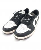 NIKEナイキ）の古着「Air Jordan 1 Retro Low」｜ブラック×ホワイト