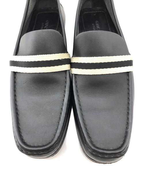 GUCCI（グッチ）GUCCI (グッチ) ドライビングシューズ ブラック サイズ:35 1/2の古着・服飾アイテム