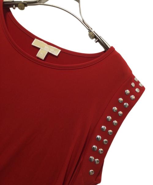 MICHAEL KORS（マイケル・コース）MICHAEL KORS (マイケルコース) ワンピース レッド サイズ:Ｌの古着・服飾アイテム