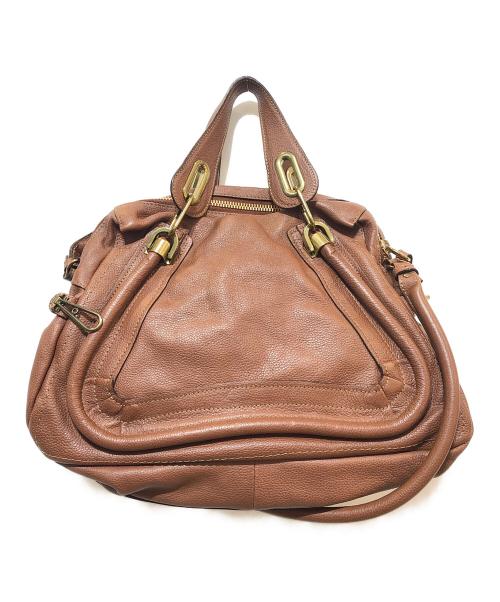 Chloe（クロエ）Chloe (クロエ) 2WAYバッグ ブラウンの古着・服飾アイテム