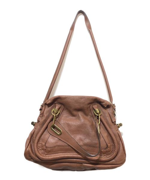Chloe（クロエ）Chloe (クロエ) 2WAYバッグ ブラウンの古着・服飾アイテム