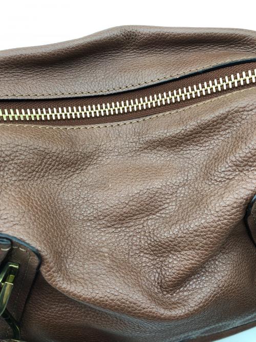 Chloe（クロエ）Chloe (クロエ) 2WAYバッグ ブラウンの古着・服飾アイテム