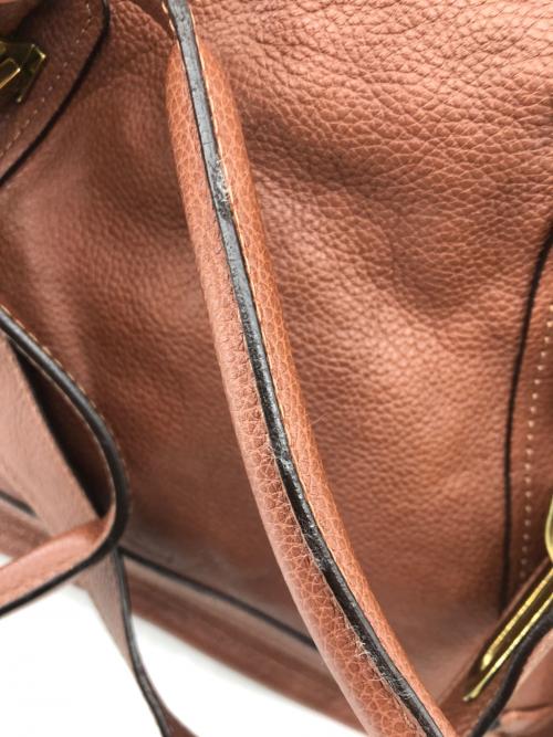 Chloe（クロエ）Chloe (クロエ) 2WAYバッグ ブラウンの古着・服飾アイテム