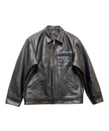 Schott（ショット）の古着「ラムレザージャケット」｜ブラック