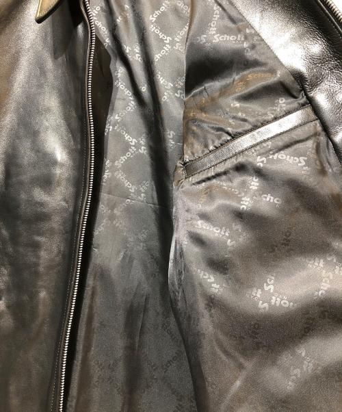 Schott（ショット）Schott (ショット) ラムレザージャケット ブラック サイズ:XLの古着・服飾アイテム