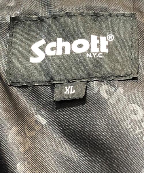 Schott（ショット）Schott (ショット) ラムレザージャケット ブラック サイズ:XLの古着・服飾アイテム