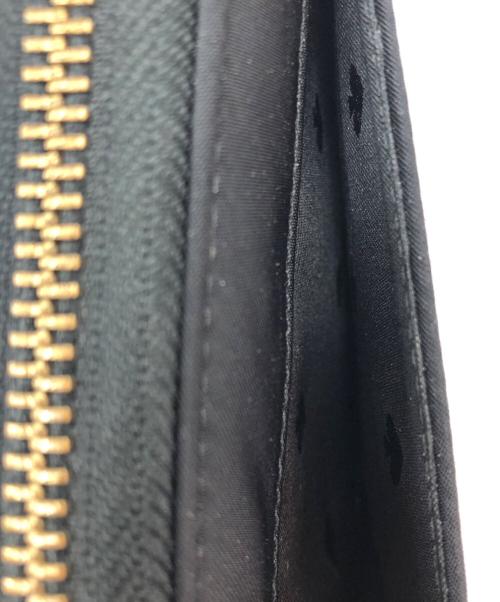 Kate Spade（ケイトスペード）Kate Spade (ケイトスペード) ラウンドファスナー長財布 ブラックの古着・服飾アイテム