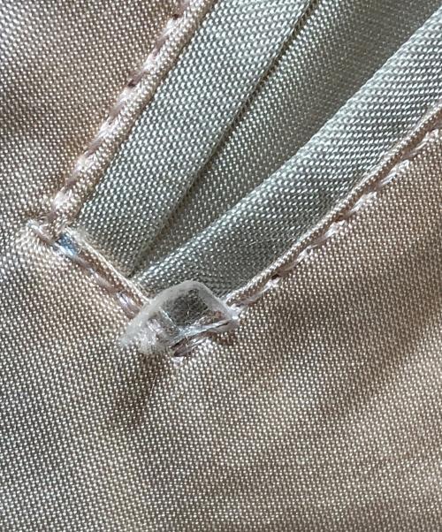 flagstuff（フラグスタフ）FLAGSTUFF (フラグスタフ) スカジャン ピンク×ベージュ サイズ:Lの古着・服飾アイテム