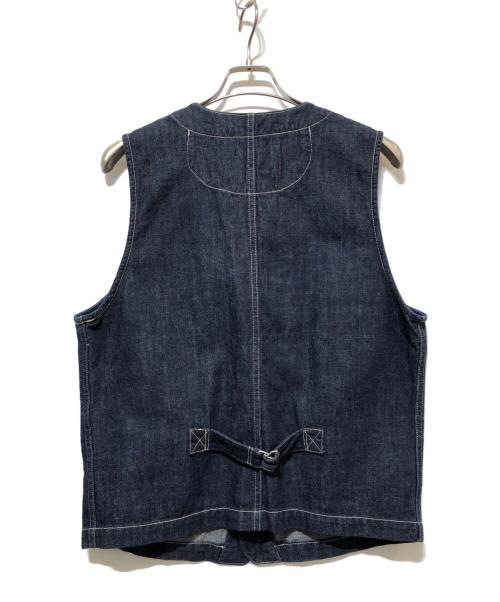 Schott（ショット）Schott (ショット) OLD DENIM WORK VEST インディゴ サイズ:Lの古着・服飾アイテム