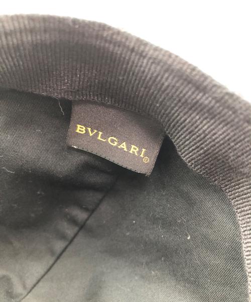 BVLGARI（ブルガリ）BVLGARI (ブルガリ) ベースボールキャップ ブルー×ピンクの古着・服飾アイテム
