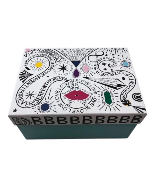 BVLGARI（ブルガリ）BVLGARI (ブルガリ) ベースボールキャップ ブルー×ピンクの古着・服飾アイテム