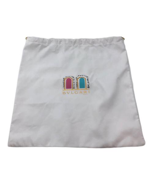 BVLGARI（ブルガリ）BVLGARI (ブルガリ) ベースボールキャップ ブルー×ピンクの古着・服飾アイテム