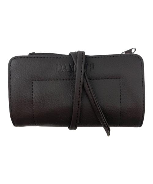 DAMIANI（ダミアーニ）DAMIANI (ダミアーニ) 2つ折り財布 ダークブラウンの古着・服飾アイテム