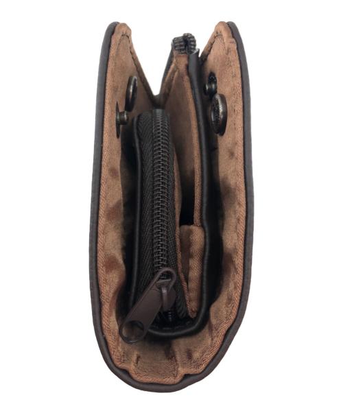 DAMIANI（ダミアーニ）DAMIANI (ダミアーニ) 2つ折り財布 ダークブラウンの古着・服飾アイテム