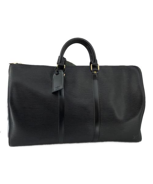 LOUIS VUITTON（ルイ ヴィトン）LOUIS VUITTON (ルイ ヴィトン) ボストンバッグ ブラックの古着・服飾アイテム