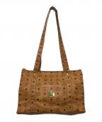 MCMエムシーエム）の古着「トラベルショルダーバッグ」｜ブラウン