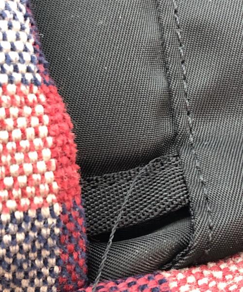 THE NORTHFACE PURPLELABEL（ザ・ノースフェイス パープルレーベル）THE NORTHFACE PURPLELABEL (ザ・ノースフェイス パープルレーベル) 3WAYバッグ　Spike Jonze  グレー×レッドの古着・服飾アイテム