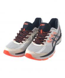 asics（アシックス）の古着「スニーカー」｜ホワイト×オレンジ