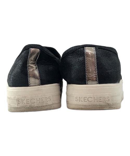 SKECHERS（スケッチャーズ）SKECHERS (スケッチャーズ) ローカットスニーカー ブラック サイズ:26cmの古着・服飾アイテム