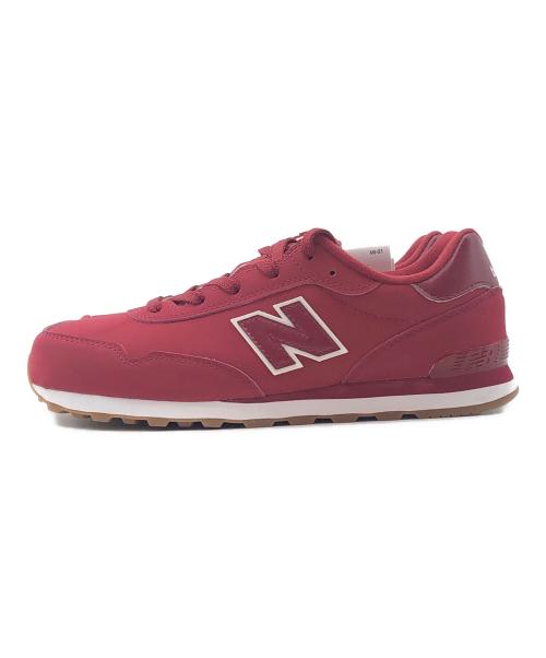 NEW BALANCE（ニューバランス）NEW BALANCE (ニューバランス) ローカットシューズ レッド サイズ:24.5cmの古着・服飾アイテム
