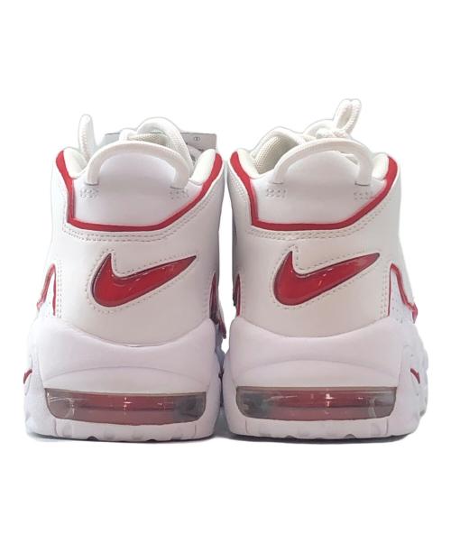 NIKE（ナイキ）NIKE (ナイキ) ハイカットスニーカー AIR MORE UP TEMPO ホワイト×レッド サイズ:25cmの古着・服飾アイテム
