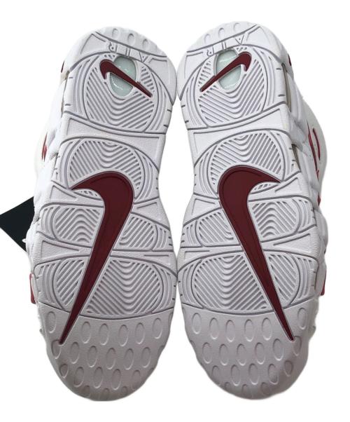 NIKE（ナイキ）NIKE (ナイキ) ハイカットスニーカー AIR MORE UP TEMPO ホワイト×レッド サイズ:25cmの古着・服飾アイテム