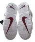 中古・古着 NIKE (ナイキ) ハイカットスニーカー AIR MORE UP TEMPO ホワイト×レッド サイズ:25cm：20000円