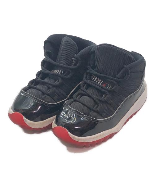 NIKE（ナイキ）NIKE (ナイキ) JORDAN 11 RETRO ブラック サイズ:14cmの古着・服飾アイテム